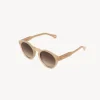Lunettes De Soleil-Chloé Lunettes De Soleil Xena Nude Crystal