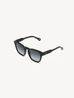 Tenues De Plage-Chloé Lunettes De Soleil Xena Noir