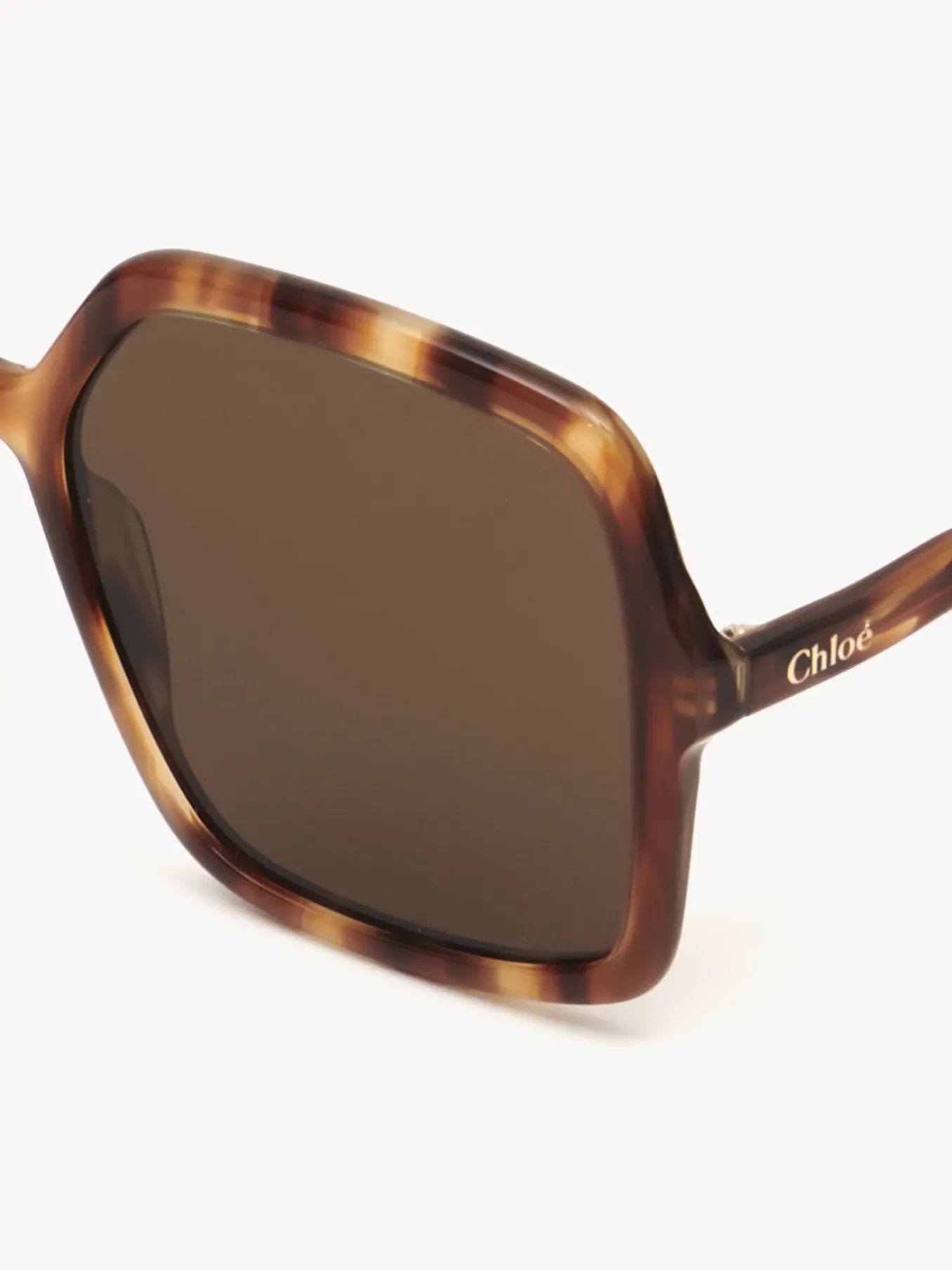 Lunettes De Soleil-Chloé Lunettes De Soleil Zelie Havana / Brown