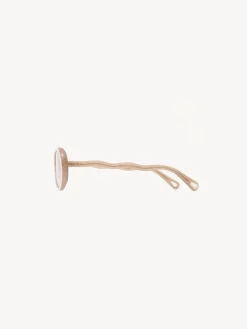 Lunettes De Soleil-Chloé Lunettes De Soleil Zelie Brown / Beige