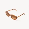 Lunettes De Soleil-Chloé Lunettes De Soleil Zelie Light Havana