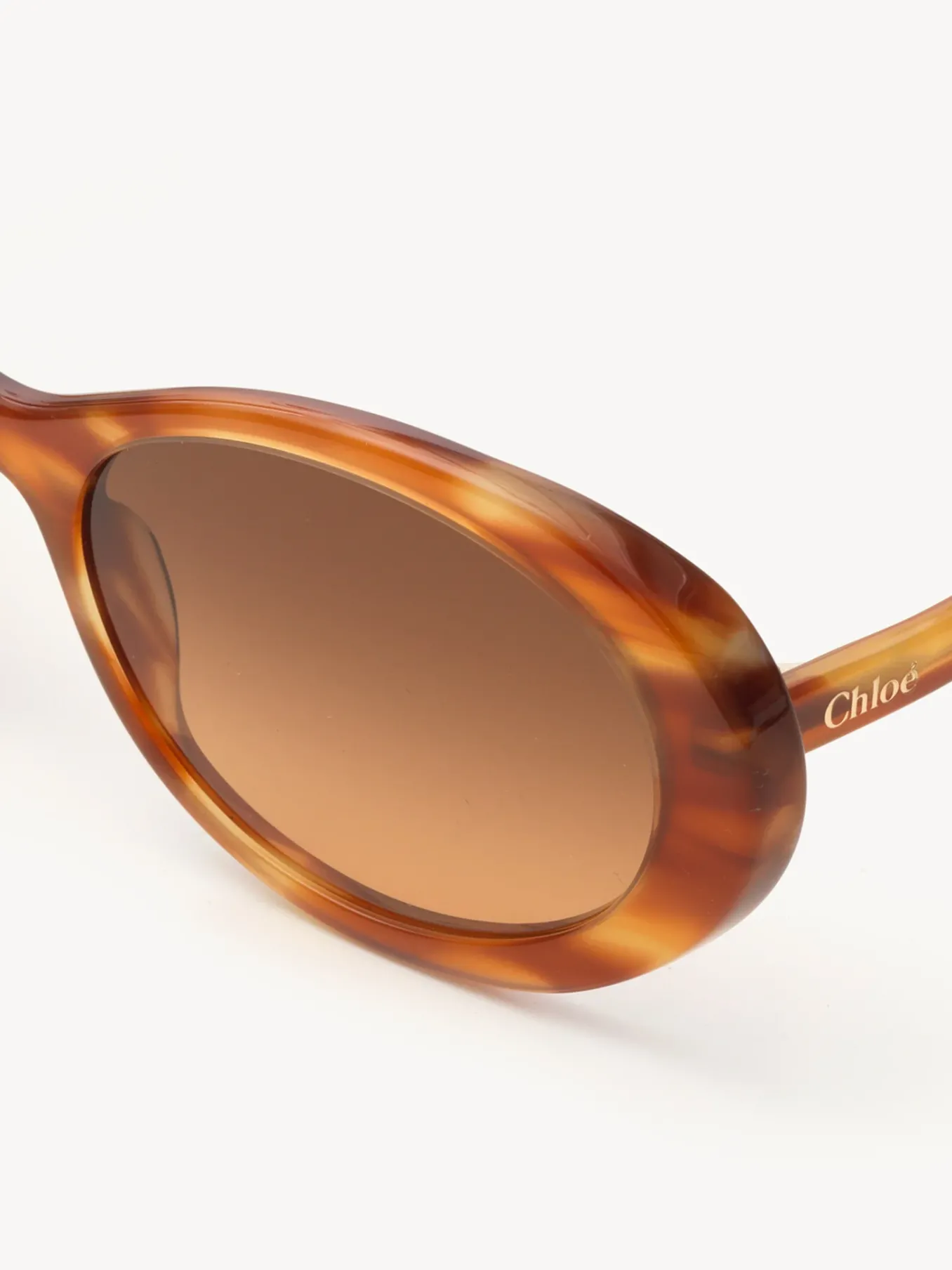 Lunettes De Soleil-Chloé Lunettes De Soleil Zelie Light Havana