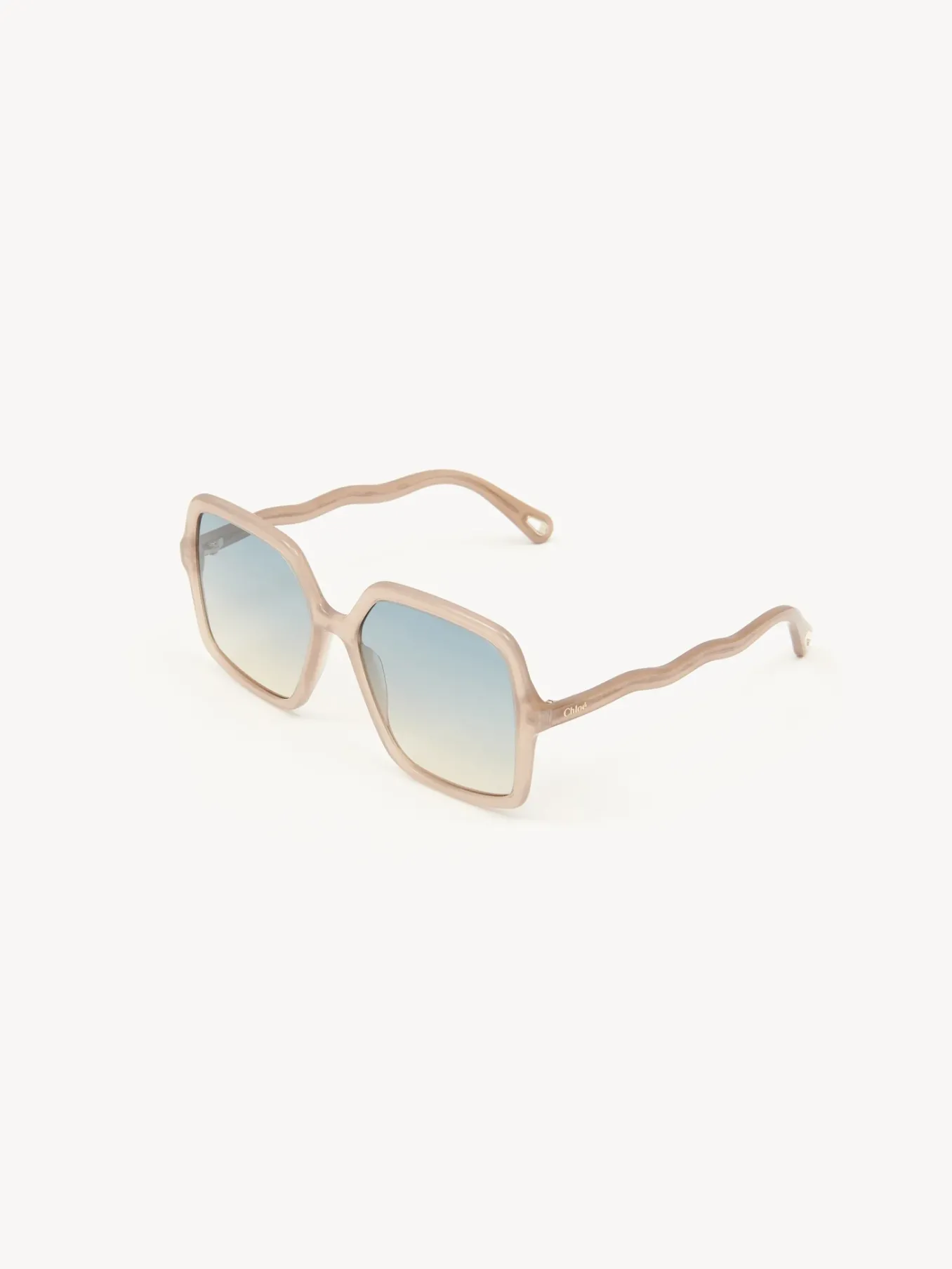 Lunettes De Soleil-Chloé Lunettes De Soleil Zelie Brown / Beige