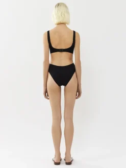 Tenues De Plage-Chloé Maillot De Bain Une Piece Panama Chloe X Eres Noir