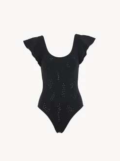 Tenues De Plage-Chloé Maillot De Bain Une Piece Volante Philippine Chloe X Eres Summer Night