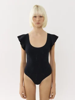 Tenues De Plage-Chloé Maillot De Bain Une Piece Volante Philippine Chloe X Eres Summer Night