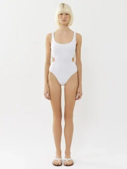 Tenues De Plage-Chloé Maillot De Bain Une Piece Panama Chloe X Eres Iconic Milk