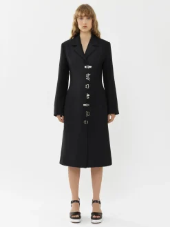 Manteaux-Chloé Manteau Midi Noir