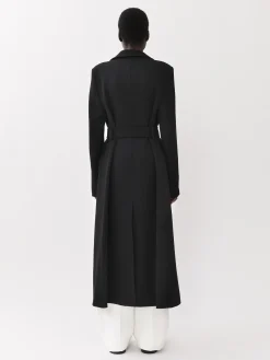 Manteaux-Chloé Manteau Portefeuille Long Noir