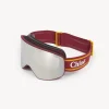 Lunettes De Soleil-Chloé Masque De Ski Cassidy Bordeaux