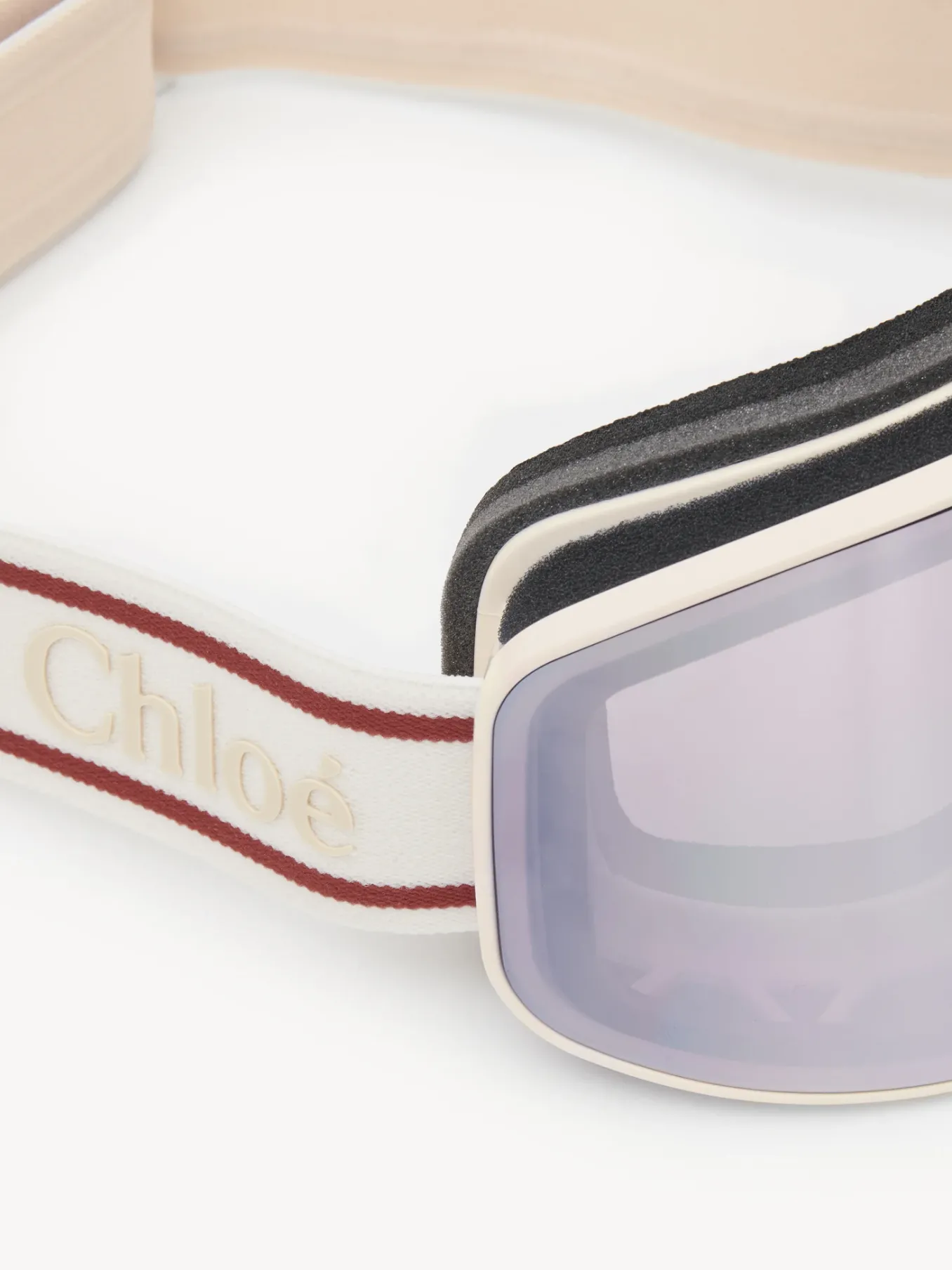 Lunettes De Soleil-Chloé Masque De Ski Cassidy Ivory