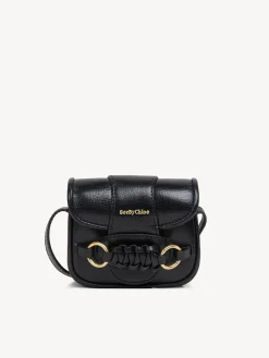 Sacs Porté Épaule-Chloé Micro Sac Porte Épaule Saddie Noir