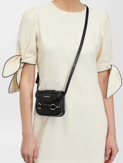 Sacs Porté Épaule-Chloé Micro Sac Porte Épaule Saddie Noir