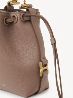 Sacs À Bandoulière-Chloé Micro Sac Seau Marcie Woodrose