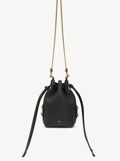 Sacs À Bandoulière-Chloé Micro Sac Seau Marcie Noir