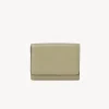 Portefeuilles Compacts-Chloé Mini Portefeuille A Trois Volets Tilda Pottery Green