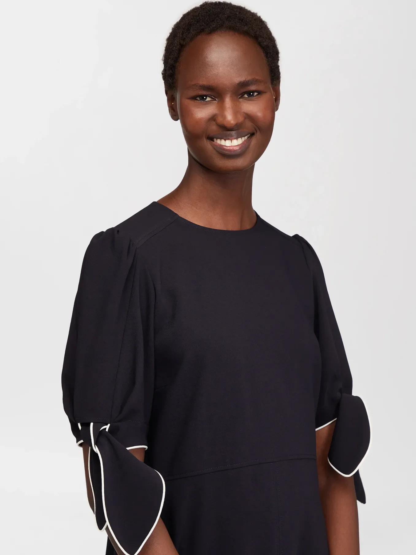 Vêtements-Chloé Mini Robe Ink Navy