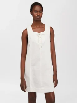 Vêtements-Chloé Mini Robe Droite Blanc