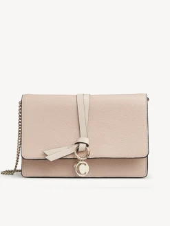 Sacs À Bandoulière-Chloé Mini Sac Alphabet Cement Pink