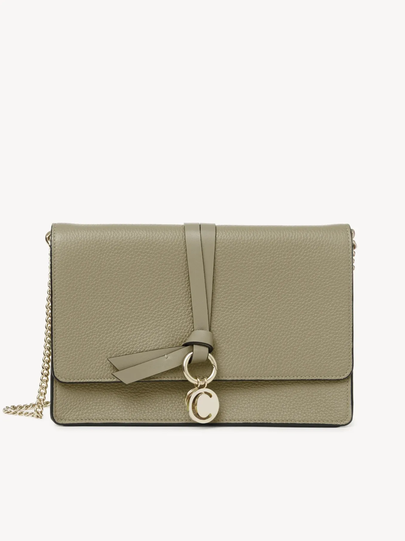 Sacs À Bandoulière-Chloé Mini Sac Alphabet Slate Green