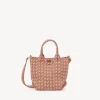 Sacs Porté Épaule-Chloé Mini Sac Cabas Laetizia Happy Orange