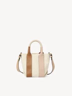 Sacs À Bandoulière-Chloé Mini Sac Cabas Laetizia Caramello