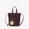 Sacs Cabas Et Paniers-Chloé Mini Sac Cabas Tilda Full Violine