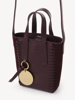 Sacs Cabas Et Paniers-Chloé Mini Sac Cabas Tilda Full Violine