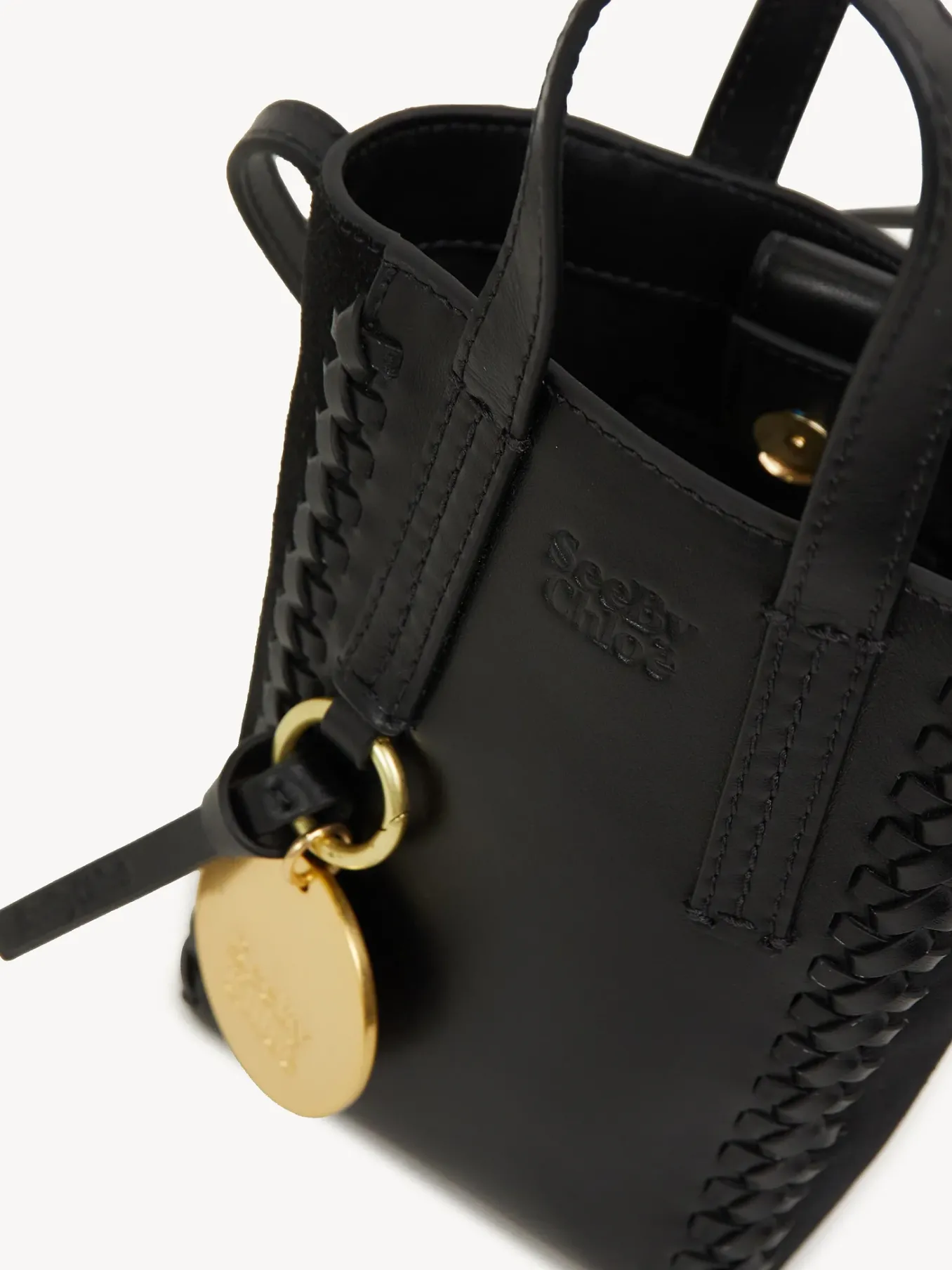 Sacs Cabas Et Paniers-Chloé Mini Sac Cabas Tilda Noir