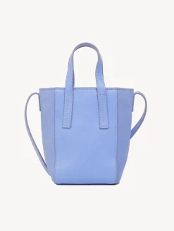 Sacs Porté Épaule-Chloé Mini Sac Cabas Tilda Persian Blue