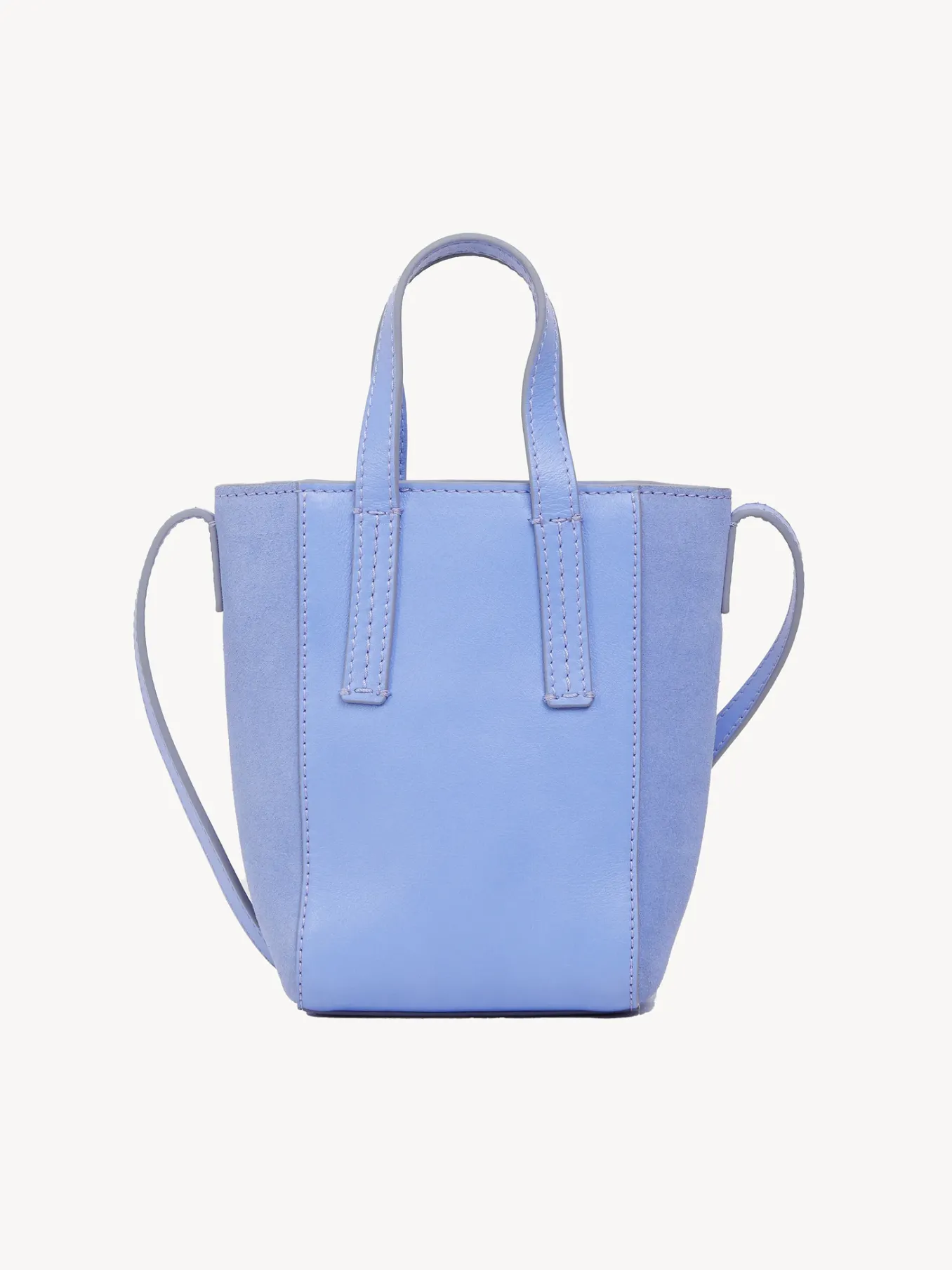 Sacs Porté Épaule-Chloé Mini Sac Cabas Tilda Persian Blue