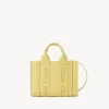 Sacs À Bandoulière-Chloé Mini Sac Cabas Woody A Bandoulière Daffodil Yellow