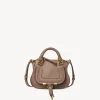 Sacs À Bandoulière-Chloé Mini Sac Double Porte Marcie Woodrose