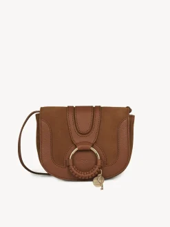 Sacs À Bandoulière-Chloé Mini Sac Hana Caramello