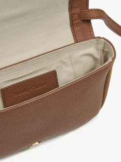 Sacs À Bandoulière-Chloé Mini Sac Hana Caramello
