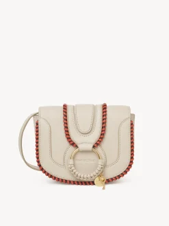 Sacs Porté Épaule-Chloé Mini Sac Hana Cement Beige