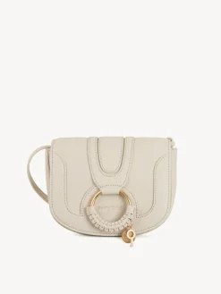 Sacs À Bandoulière-Chloé Mini Sac Hana Cement Beige
