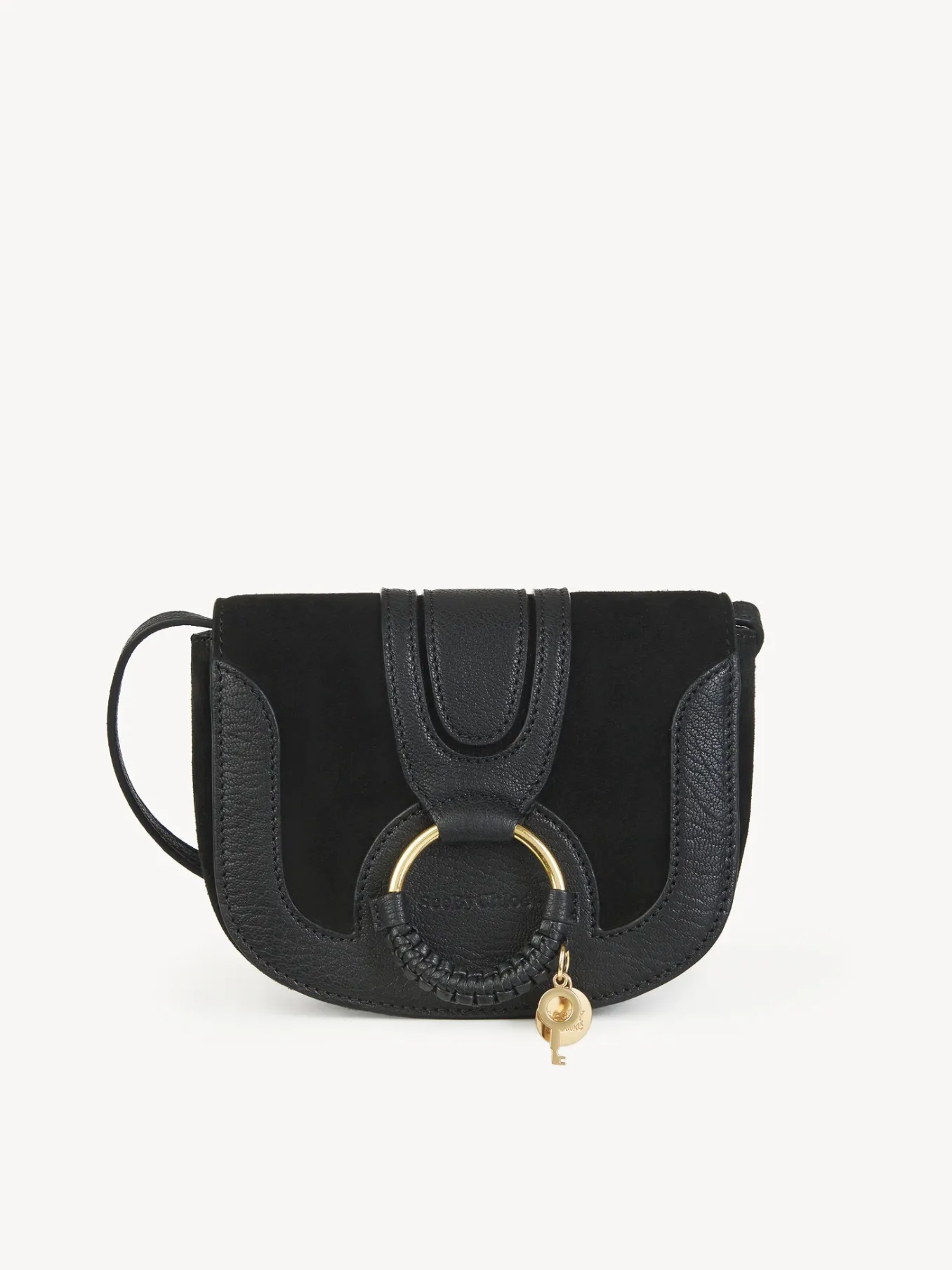 Sacs À Bandoulière-Chloé Mini Sac Hana Noir