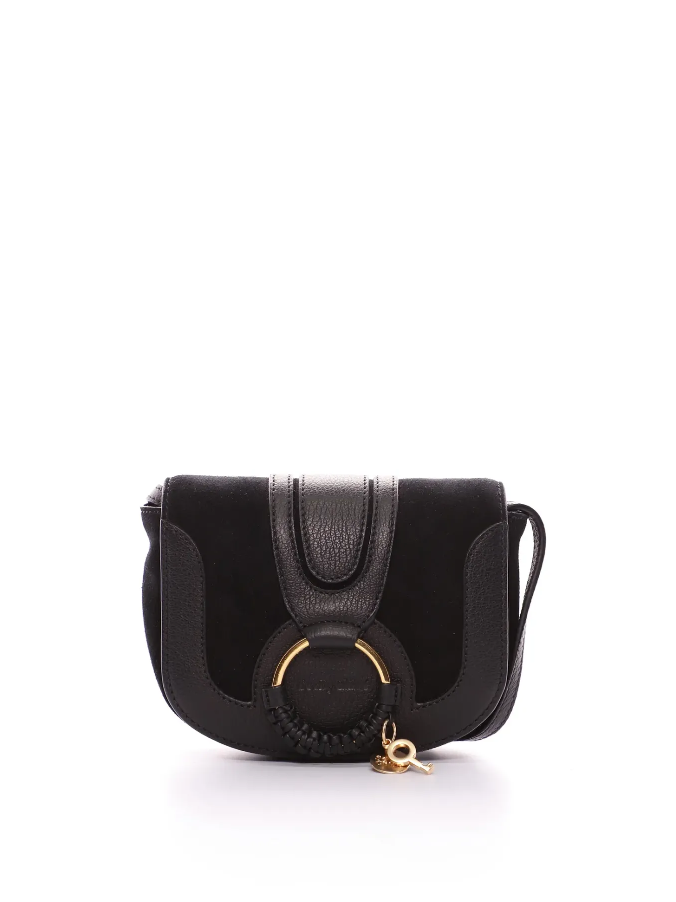 Sacs À Bandoulière-Chloé Mini Sac Hana Noir