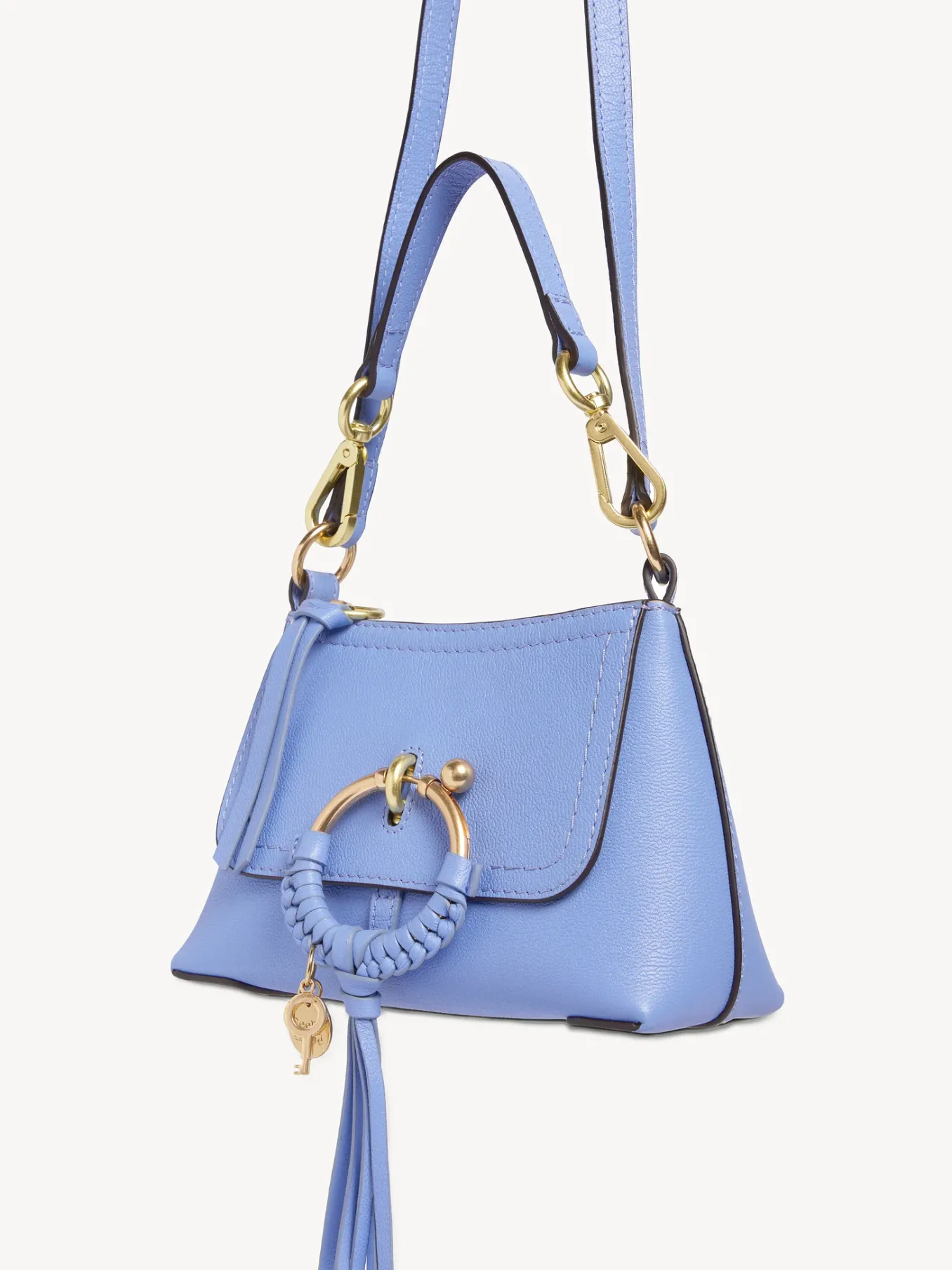 Sacs Porté Épaule-Chloé Mini Sac Joan Persian Blue