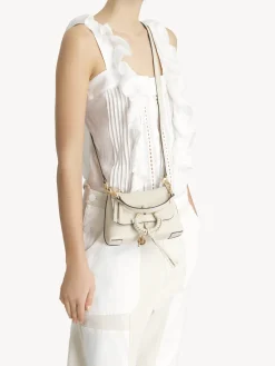 Sacs À Bandoulière-Chloé Mini Sac Joan Cement Beige