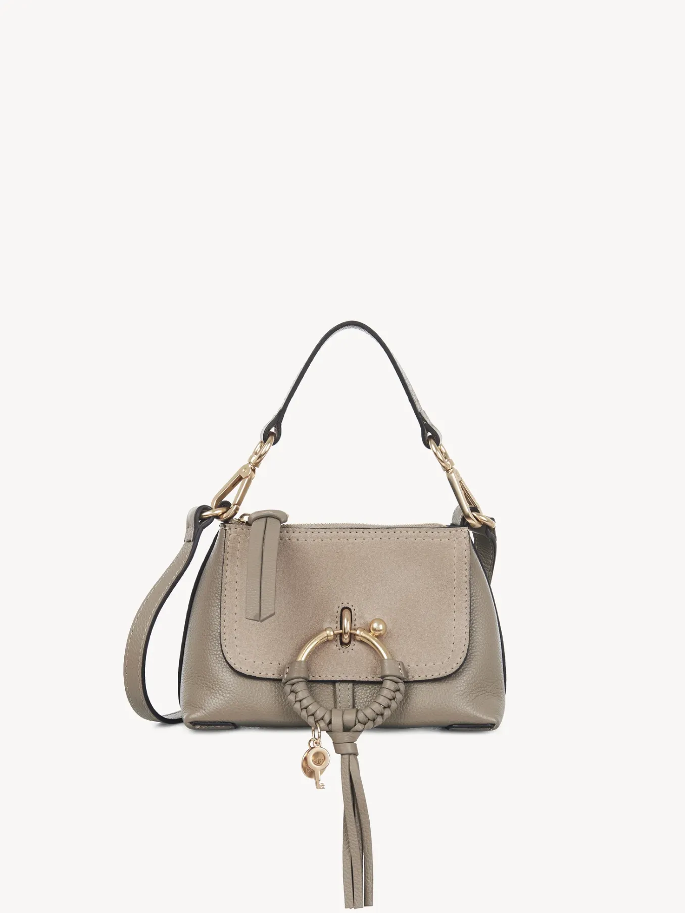 Sacs À Bandoulière-Chloé Mini Sac Joan Motty Grey
