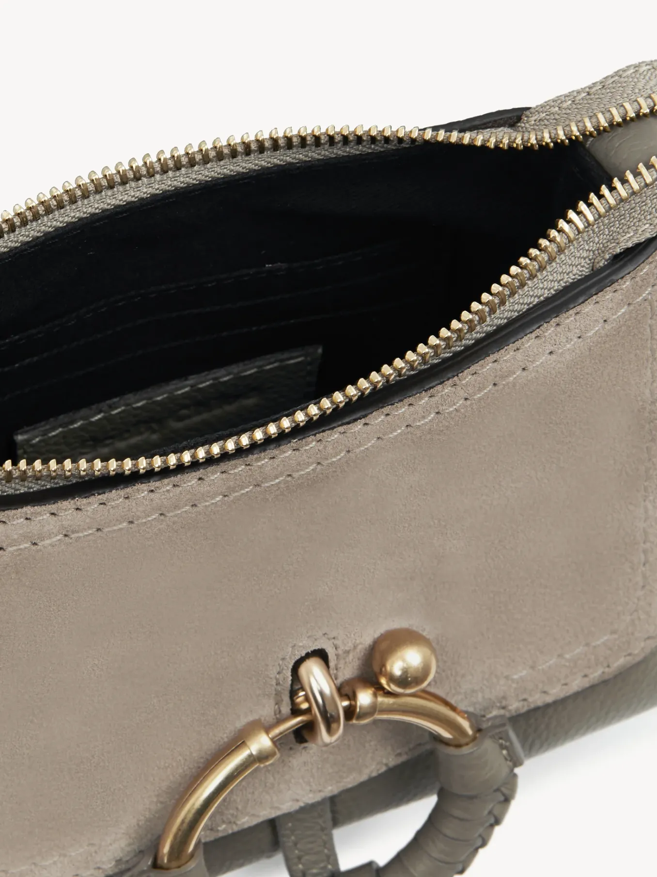 Sacs À Bandoulière-Chloé Mini Sac Joan Motty Grey