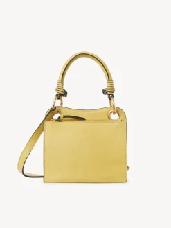Sacs Porté Épaule-Chloé Mini Sac Porte Épaule Tilda Retro Yellow