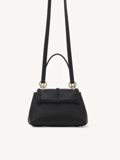 Mini Sacs-Chloé Mini Sac Souple Porte Épaule Penelope Noir