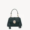Mini Sacs-Chloé Mini Sac Souple Porte Épaule Penelope Teal Green