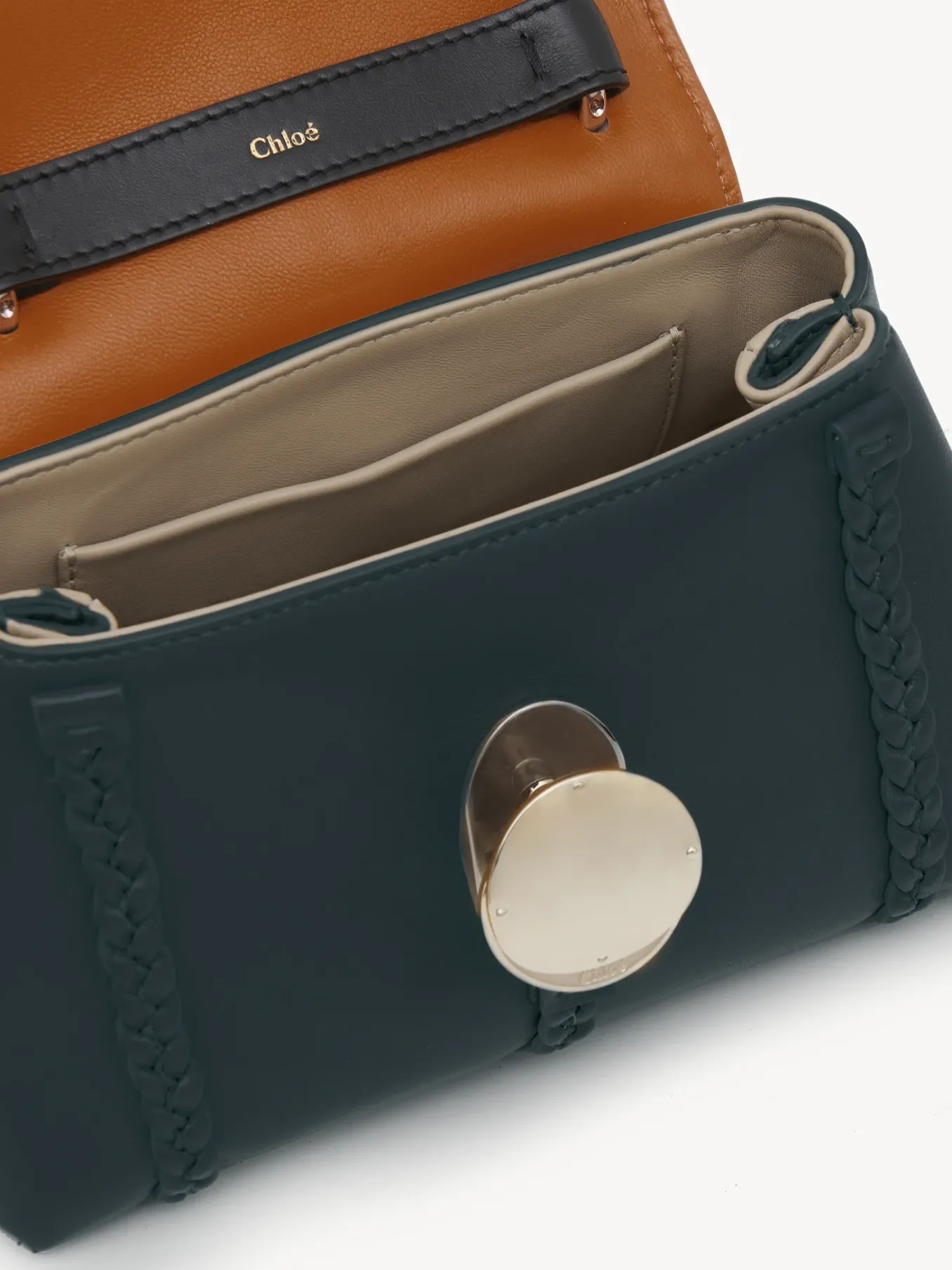 Mini Sacs-Chloé Mini Sac Souple Porte Épaule Penelope Teal Green