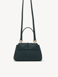 Mini Sacs-Chloé Mini Sac Souple Porte Épaule Penelope Teal Green