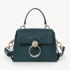 Sacs À Bandoulière-Chloé Mini Sac Tess Day Dark Emerald