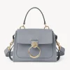 Sacs À Bandoulière-Chloé Mini Sac Tess Day Storm Blue
